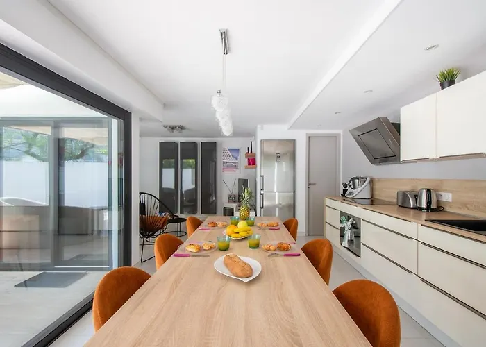 别墅 Solea 2 Min Wifi Terrasse Air Conditionne 拉格朗德默特